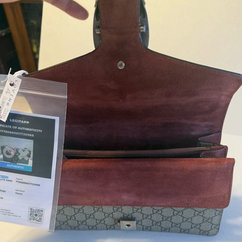 Gucci Dionysus GG Supreme Blooms Canvas Shoulder Bag - Picture 7 of 11